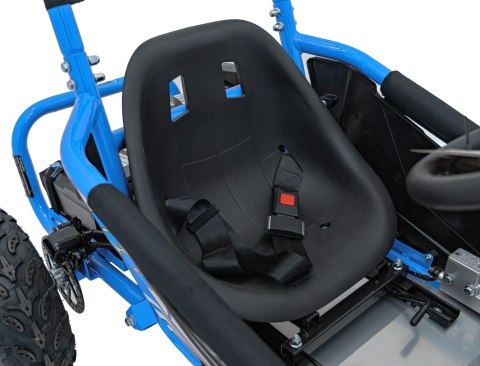 Pojazd Gokart Elektryczny MIGHTY Niebieski