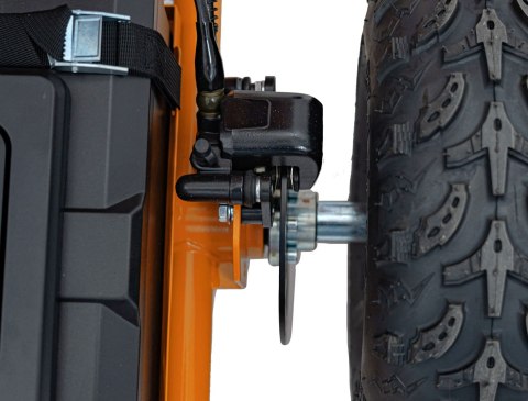 Pojazd Gokart Elektryczny MIGHTY Pomarańczowy