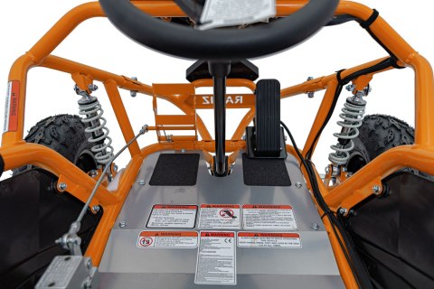 Pojazd Gokart Elektryczny MIGHTY Pomarańczowy
