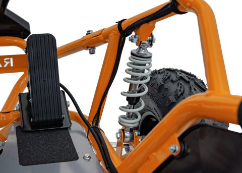 Pojazd Gokart Elektryczny MIGHTY Pomarańczowy