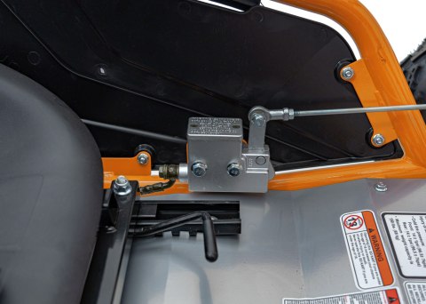 Pojazd Gokart Elektryczny MIGHTY Pomarańczowy