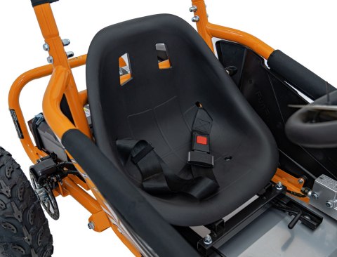 Pojazd Gokart Elektryczny MIGHTY Pomarańczowy