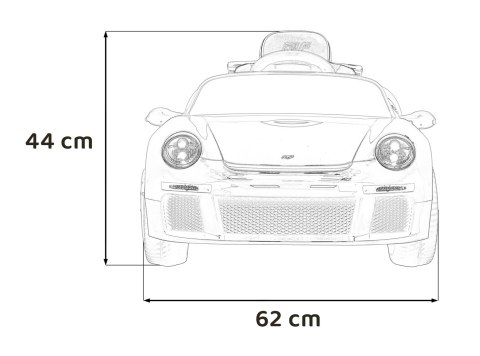 Pojazd RUF CTR3 Biały