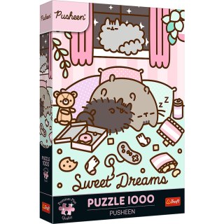 Puzzle - 1000 Premium Plus - Pusheen Trefl 12080