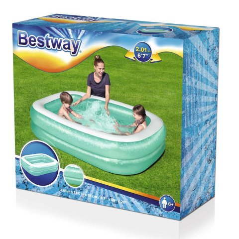 Basen Dmuchany 201 x 150 x 51 cm Bestway 54005 Basen Dmuchany 201 x 150 x 51 cm Bestway 54005