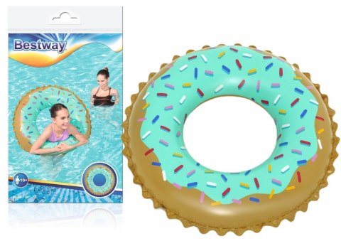 Koło Do Pływania Donut Miętowy 91 cm Bestway 36300 Koło Do Pływania Donut Miętowy 91 cm Bestway 36300