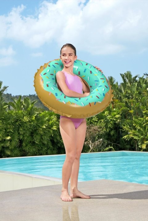 Koło Do Pływania Donut Miętowy 91 cm Bestway 36300 Koło Do Pływania Donut Miętowy 91 cm Bestway 36300