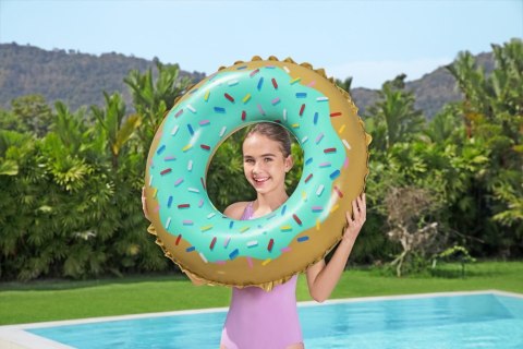 Koło Do Pływania Donut Miętowy 91 cm Bestway 36300 Koło Do Pływania Donut Miętowy 91 cm Bestway 36300