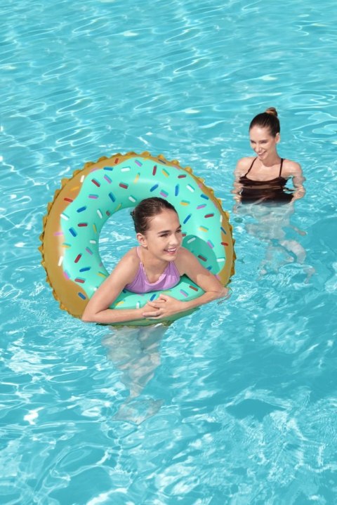 Koło Do Pływania Donut Miętowy 91 cm Bestway 36300 Koło Do Pływania Donut Miętowy 91 cm Bestway 36300
