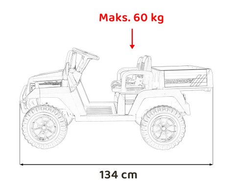 Pojazd Pick-Up Champion Zielony