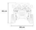 Auto Pick-Up Speed 900 dla dzieci Czarny + Napęd 4x4 + Ruchomy kiper + Bagażnik + Pilot + Łopatka + Audio LED