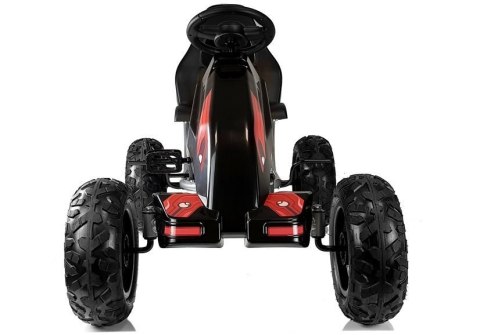 Gokart na Pedały B012 Pompowane Koła Czarny Gokart na Pedały B012 Pompowane Koła Czarny