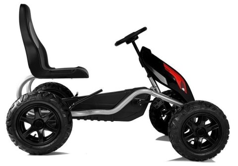 Gokart na Pedały B012 Pompowane Koła Czarny Gokart na Pedały B012 Pompowane Koła Czarny