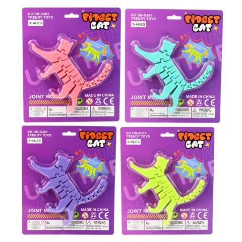 Kot Puzzle Fidget 3D Układanka Elastyczny Do Wyginania Mix Kot Puzzle Fidget 3D Układanka Elastyczny Do Wyginania Mix