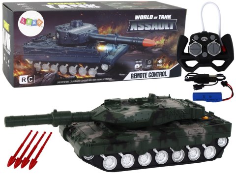 Czołg RC Zdalnie Sterowany Zielony Moro Czołg RC Zdalnie Sterowany Zielony Moro