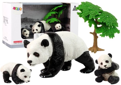 Figurka Zwierzęta Zestaw Panda z Małymi Figurka Zwierzęta Zestaw Panda z Małymi