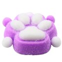 Gniotek Kocia Łapka Zabawka Antystresowa Sensoryczna Sierść Squishy Fioletowa