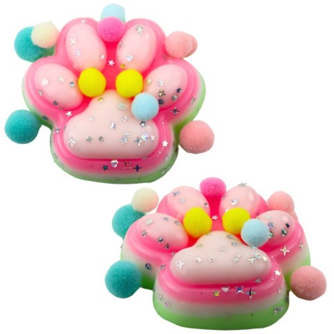 Gniotek Kocia Łapka Zabawka Antystresowa Sensoryczna Squishy MIX Gniotek Kocia Łapka Zabawka Antystresowa Sensoryczna Squishy MIX