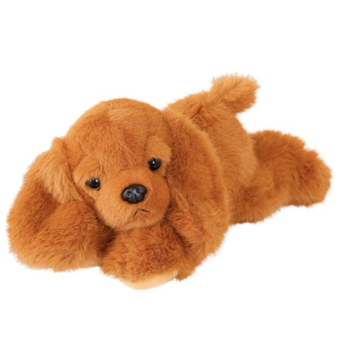 Pluszowy Piesek Cocker Spaniel Z Obciążonymi Łapami Brązowy 30cm Pluszowy Piesek Cocker Spaniel Z Obciążonymi Łapami Brązowy 30cm