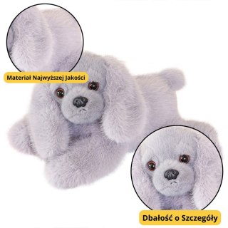 Pluszowy Piesek Cocker Spaniel Z Obciążonymi Łapami Szary 30cm