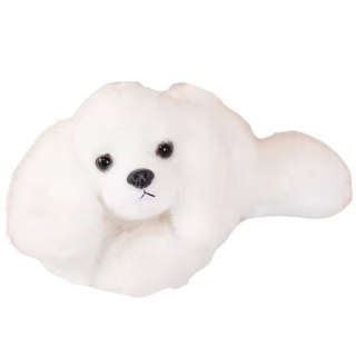 Pluszowy Piesek Maltańczyk Z Obciążonymi Łapami Biały 30cm