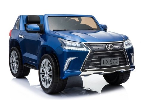 Auto na Akumulator LEXUS DK-LX570 Niebieski Lakierowany Auto na Akumulator LEXUS DK-LX570 Niebieski Lakierowany