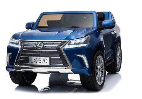 Auto na Akumulator LEXUS DK-LX570 Niebieski Lakierowany Auto na Akumulator LEXUS DK-LX570 Niebieski Lakierowany