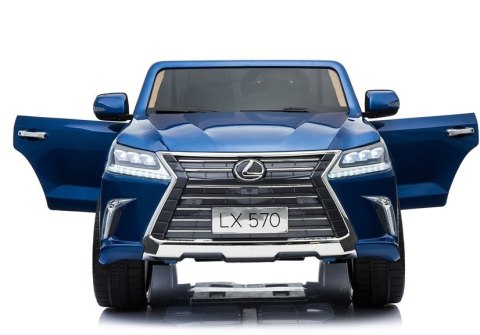 Auto na Akumulator LEXUS DK-LX570 Niebieski Lakierowany Auto na Akumulator LEXUS DK-LX570 Niebieski Lakierowany