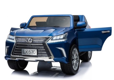 Auto na Akumulator LEXUS DK-LX570 Niebieski Lakierowany Auto na Akumulator LEXUS DK-LX570 Niebieski Lakierowany