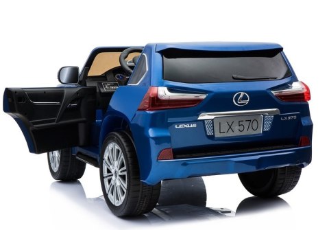 Auto na Akumulator LEXUS DK-LX570 Niebieski Lakierowany Auto na Akumulator LEXUS DK-LX570 Niebieski Lakierowany