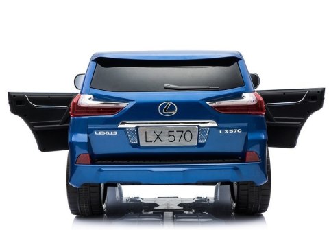 Auto na Akumulator LEXUS DK-LX570 Niebieski Lakierowany Auto na Akumulator LEXUS DK-LX570 Niebieski Lakierowany