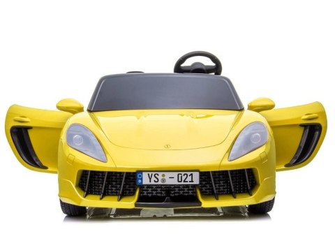 Auto na akumulator YSA021A Żółty Lakierowany Auto na akumulator YSA021A Żółty Lakierowany