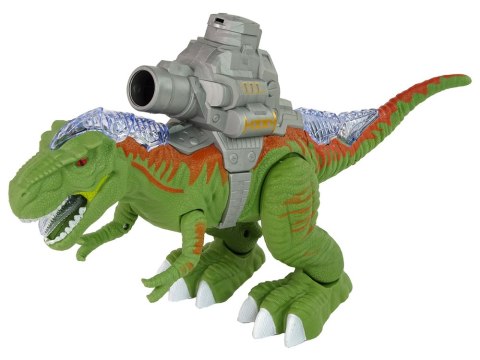 Dinozaur z Katapultą Chodzi Strzela Zielony Dinozaur z Katapultą Chodzi Strzela Zielony