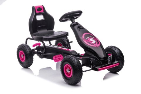 Gokart Na Pedały G18 Różowy Gokart Na Pedały G18 Różowy
