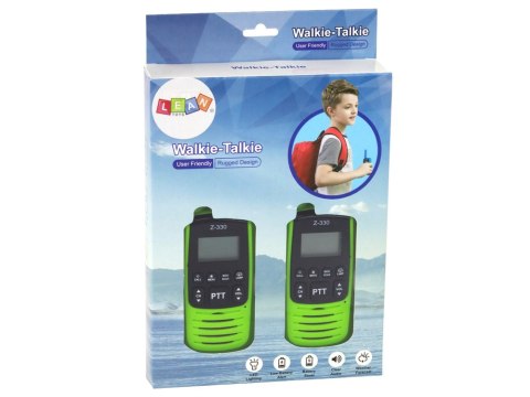 Krótkofalówki Walkie-Talkie Zielone Zasięg 3km Gadżet Do Komunikacji Krótkofalówki Walkie-Talkie Zielone Zasięg 3km Gadżet Do Komunikacji
