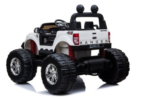 Pojazd na Akumulator Ford Ranger Monster LCD Biały Pojazd na Akumulator Ford Ranger Monster LCD Biały