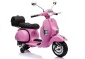 Skuter Na Akumulator Vespa Różowy