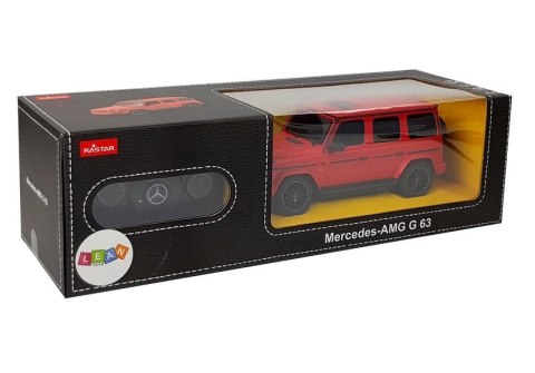 Auto Mercedes AMG G63 Zdalnie Sterowany R/C 1:24 Czerwony 2.4 G Auto Mercedes AMG G63 Zdalnie Sterowany R/C 1:24 Czerwony 2.4 G