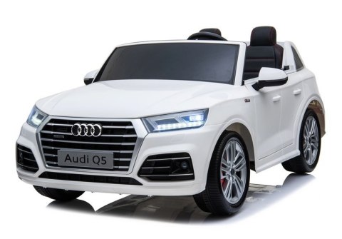 Pojazd na Akumulator Nowe Audi Q5 2-osobowe Białe Pojazd na Akumulator Nowe Audi Q5 2-osobowe Białe