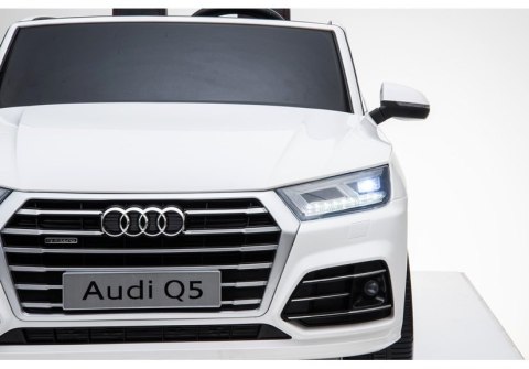 Pojazd na Akumulator Nowe Audi Q5 2-osobowe Białe Pojazd na Akumulator Nowe Audi Q5 2-osobowe Białe
