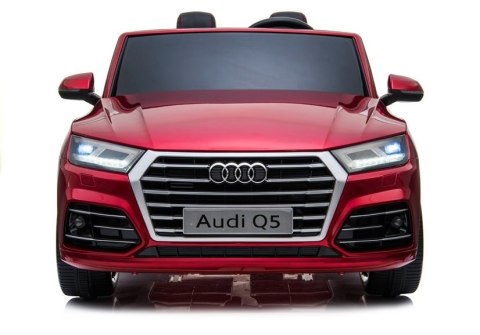 Pojazd na Akumulator Nowe Audi Q5 2-osobowe Czerwone Lakierowane Pojazd na Akumulator Nowe Audi Q5 2-osobowe Czerwone Lakierowane