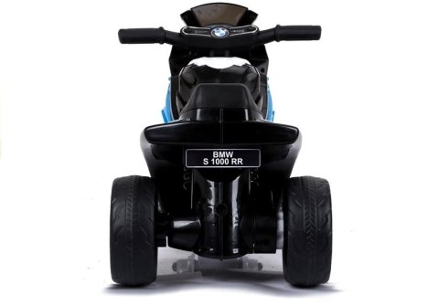 Motor na akumulator BMW S1000RR Trójkołowy Niebieski Motor na akumulator BMW S1000RR Trójkołowy Niebieski