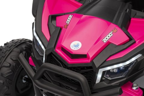 Pojazd Buggy Madman UTV-MX Różowy