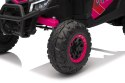 Pojazd Buggy Madman UTV-MX Różowy