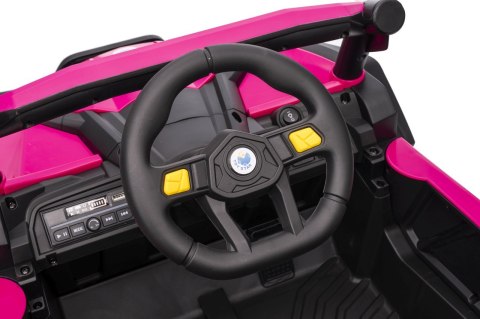 Pojazd Buggy Madman UTV-MX Różowy