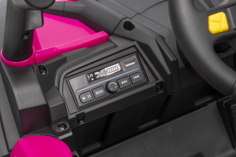 Pojazd Buggy Madman UTV-MX Różowy