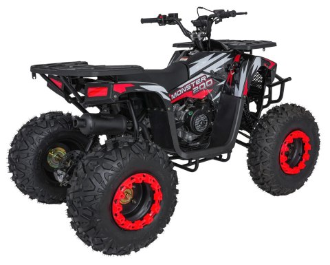 Pojazd Quad Spalinowy 200CC MONSTER Czerwony