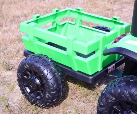 OLBRZYMI TRAKTOR Z PRZYCZEPĄ ,24V, 4X4 JAKOŚĆ/BLT206