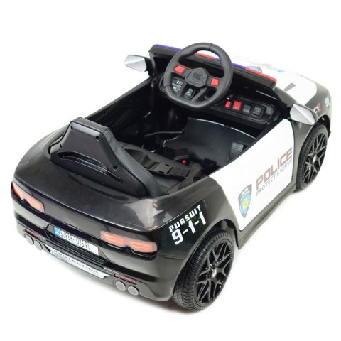 SAMOCHÓD POLICYJNY PROTECT NA AKUMULATOR, MEGAFON, KOGUTY, JAKOSĆ/XMX-629