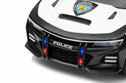 SAMOCHÓD POLICYJNY PROTECT NA AKUMULATOR, MEGAFON, KOGUTY, JAKOSĆ/XMX-629